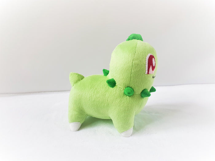 Custom Chikorita plush