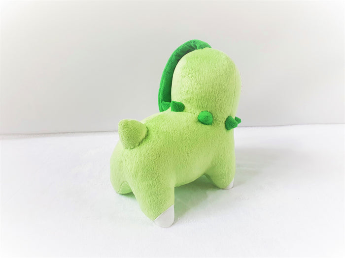 Custom Chikorita plush