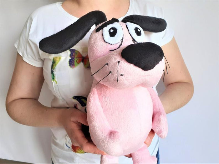 Custom Courage the dog plush