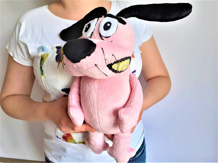 Custom Courage the dog plush