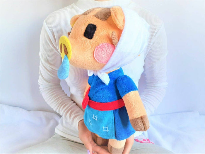 Custom Daisy Mae the pig plush