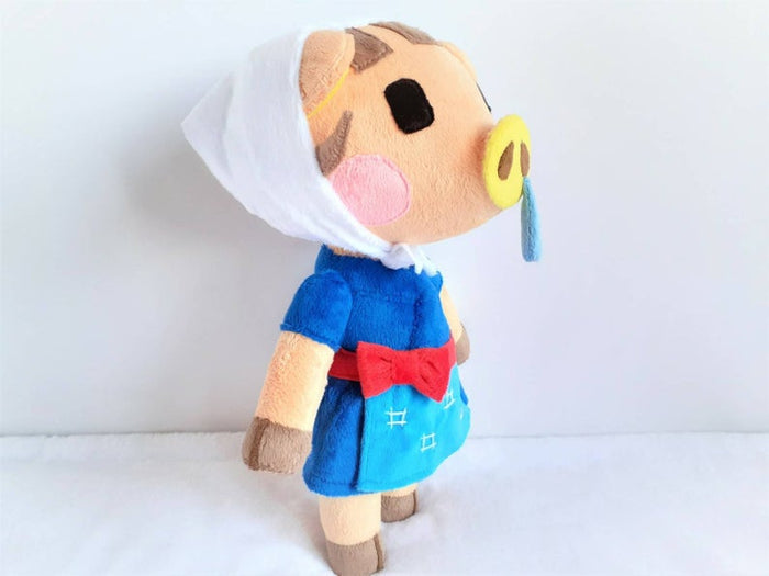 Custom Daisy Mae the pig plush