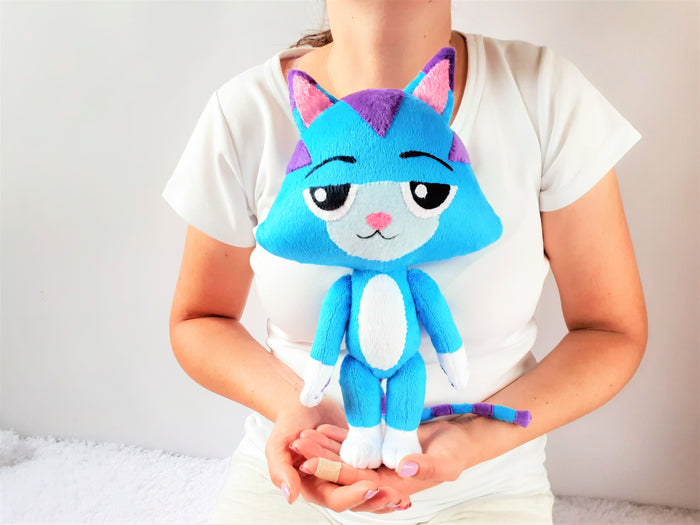 Custom DJ cat plush