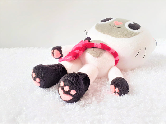Custom DJ cat plush