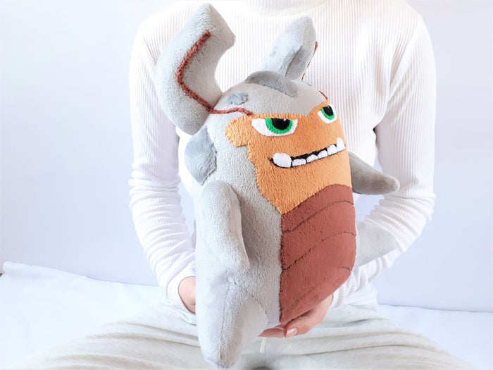 Custom Earth Slug plush Slugterra toy