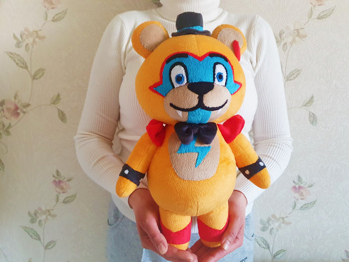 Custom Glamrock plush from drawing