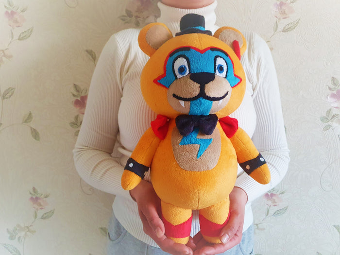Custom Glamrock plush from drawing