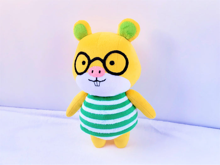 Custom Graham the hamster plush toy