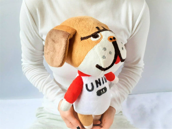 Custom handmade Mac the dog plush