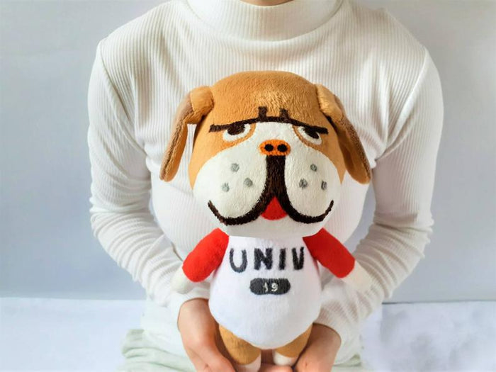 Custom handmade Mac the dog plush