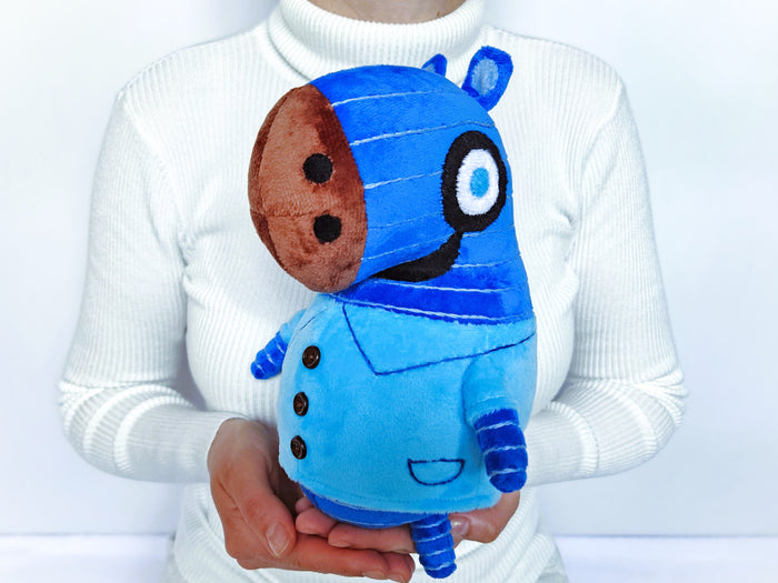 Custom handmade Moose and Zee plush