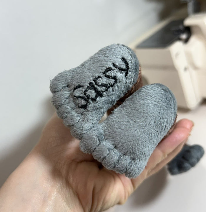 Custom handmade Sassy the Sasquatch plush
