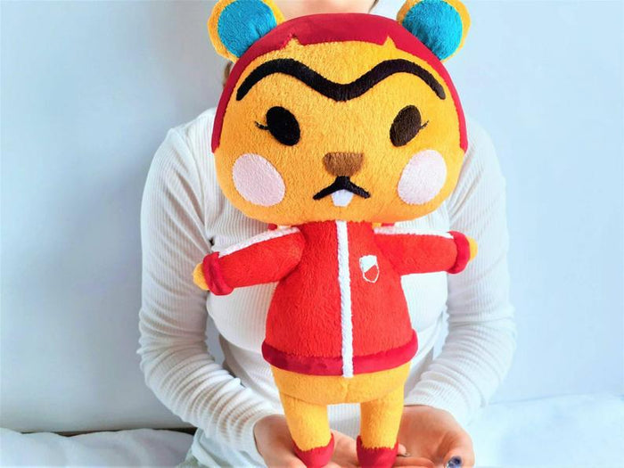 Custom Hazel the squirrel plush