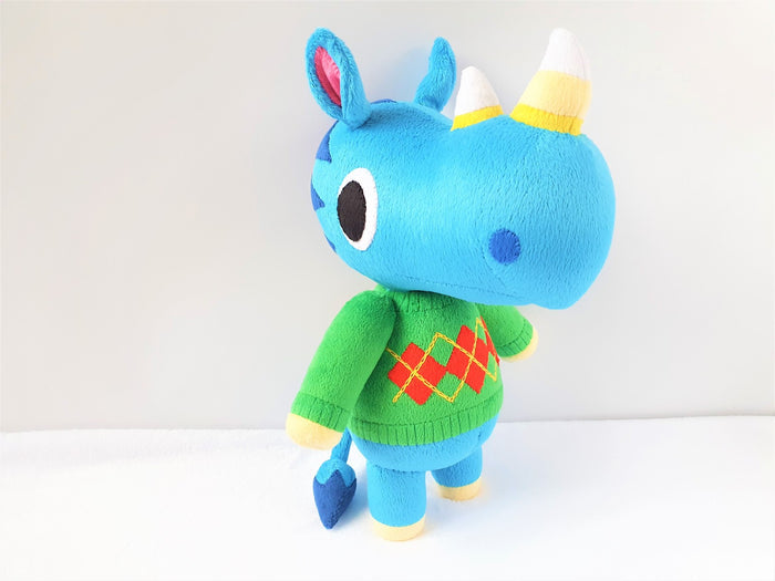 Custom Hornsby the rhino plush