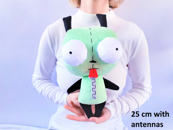 Custom Invader Zim Navigator plush and others