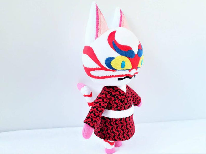 Custom Kabuki the cat plush home decor