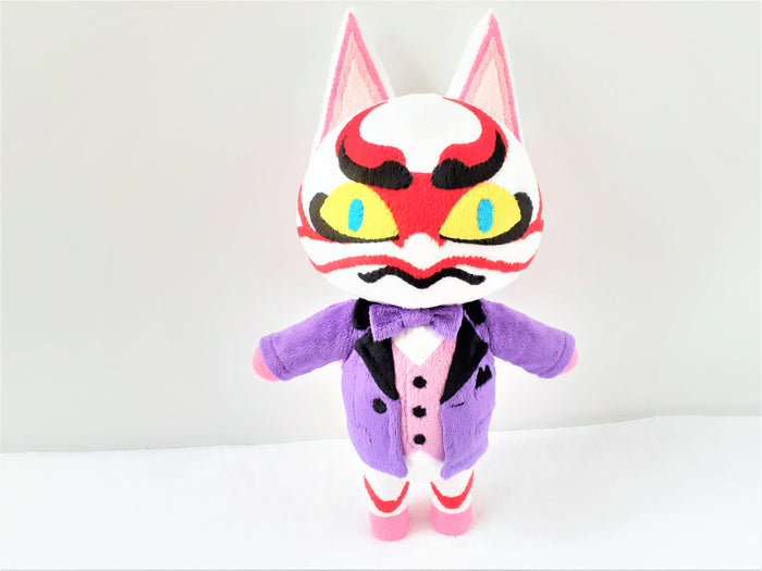 Custom Kabuki the cat plush