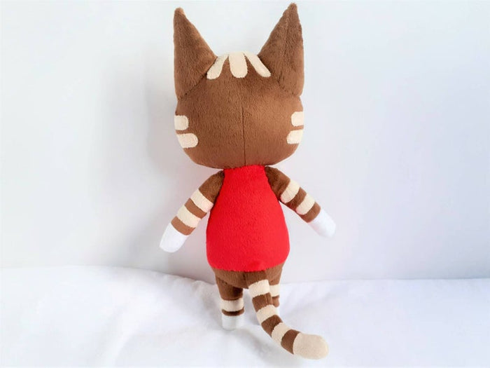 Custom Katt the cat plush Choose the outfit