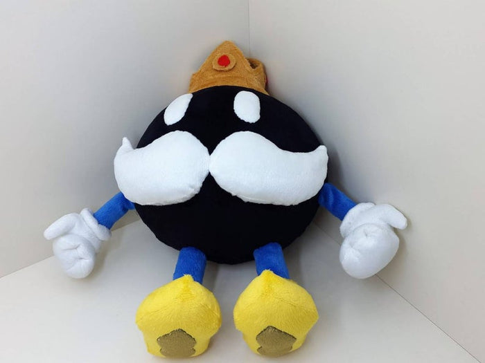 Custom King Bob-omb plush