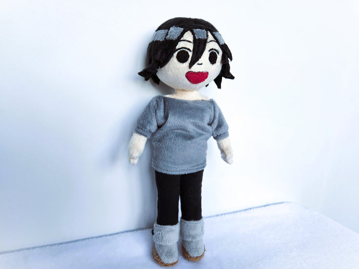 Custom Knives Chau plush from Scott Pilgrim Takes Off