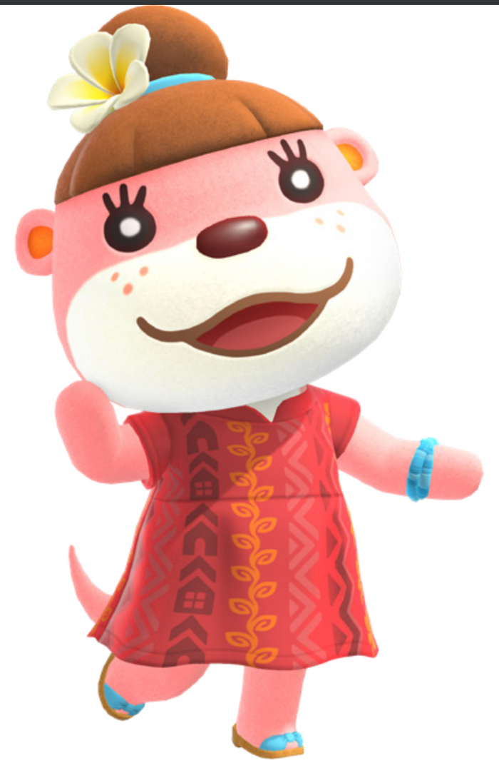 Custom Lottie the river otter plush from picture