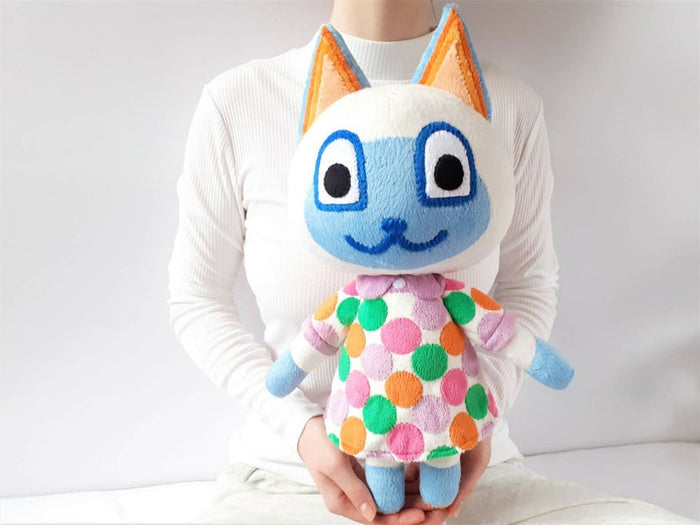 Custom Mitzi the cat plush home decor