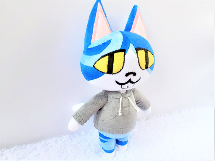 Custom Moe the cat plush
