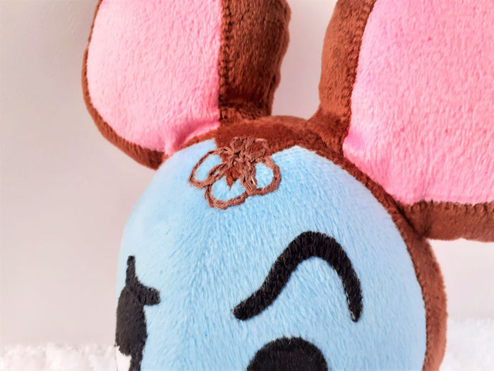 Custom Moose the mouse plush