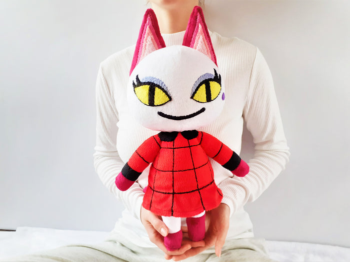 Custom Olivia the cat plush