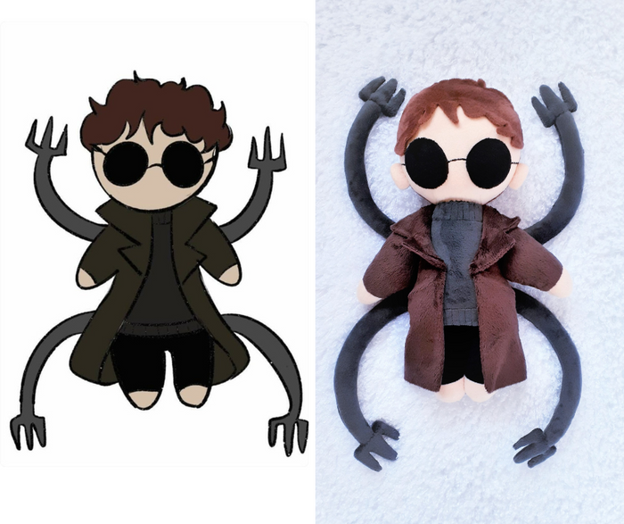 Custom plush from drawing