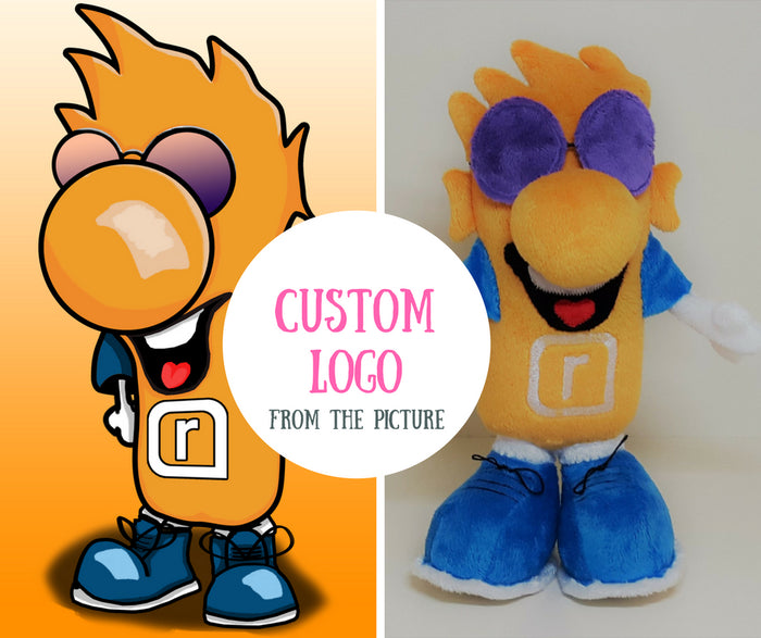 Custom plush from drawing