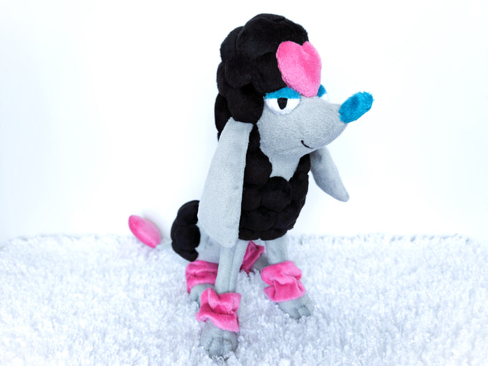 Custom pokemon shiny Furfrou plush