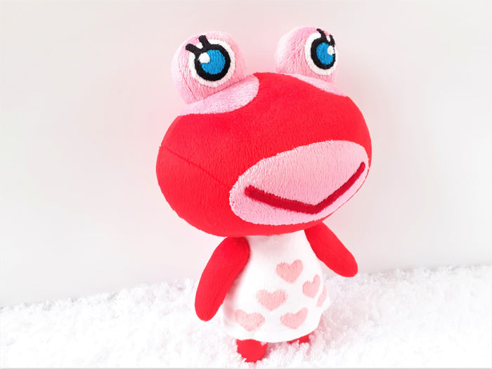 Custom Puddles the frog plush
