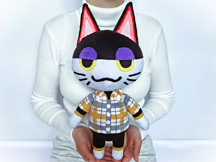 Custom Punchy the cat plush