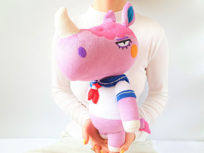 Custom Renee plush ACNH toy