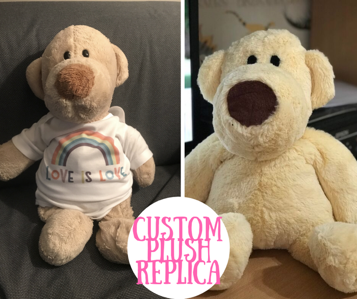 Custom replica plush from your photo home decor