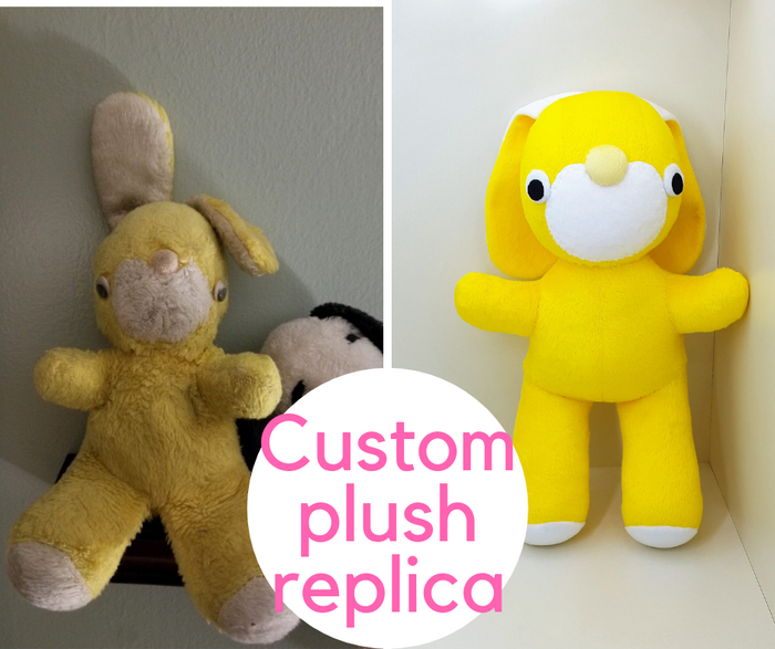 Custom replica plush from your photo home decor