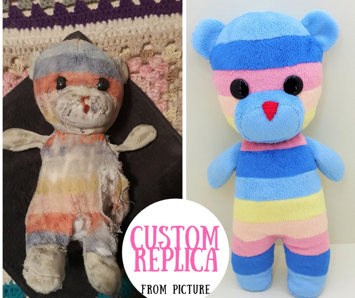 Custom replica plush from your photo home decor