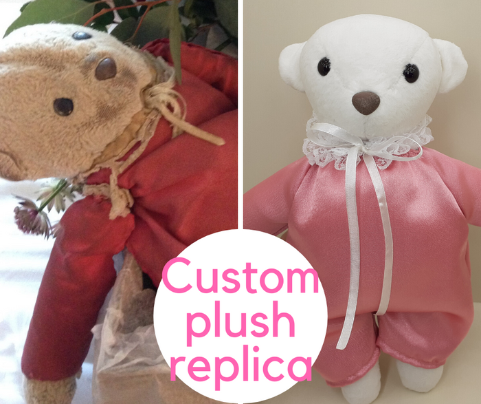 Custom replica plush from your photo home decor