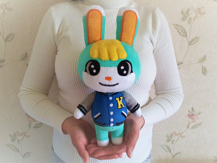 Custom Sasha the bunny plush