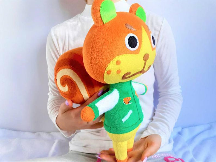 Custom Sheldon the squirrel plush