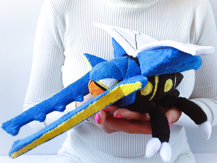 Custom Vikavolt plush and evolution