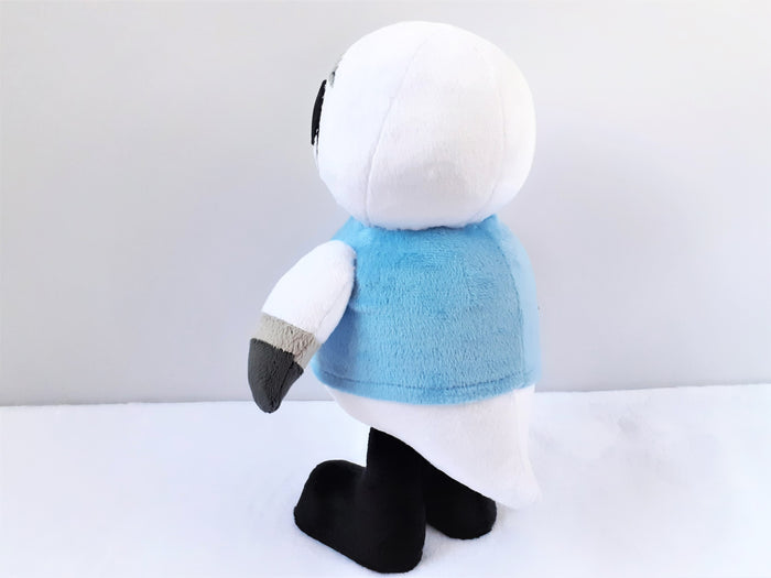 Custom Wade the penguin plush home decor