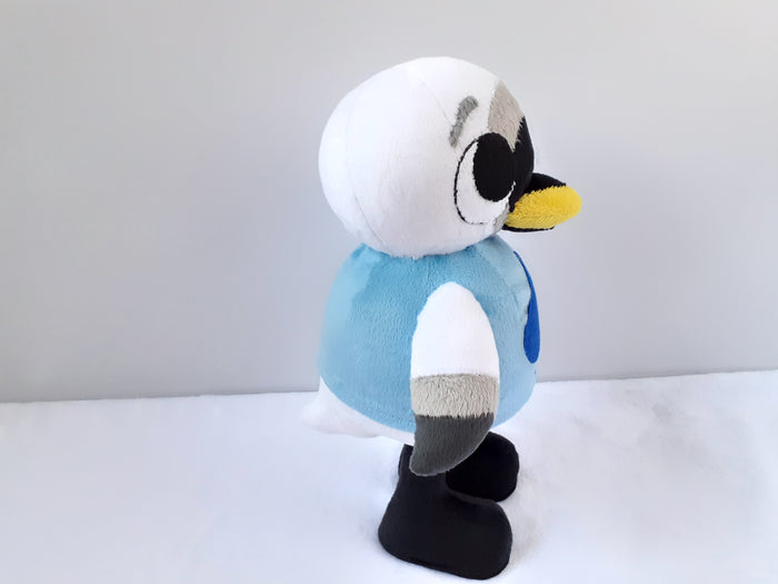 Custom Wade the penguin plush home decor