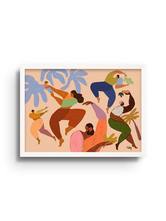 Dance Dance - Arty Guava - East Side Studio - Art Prints