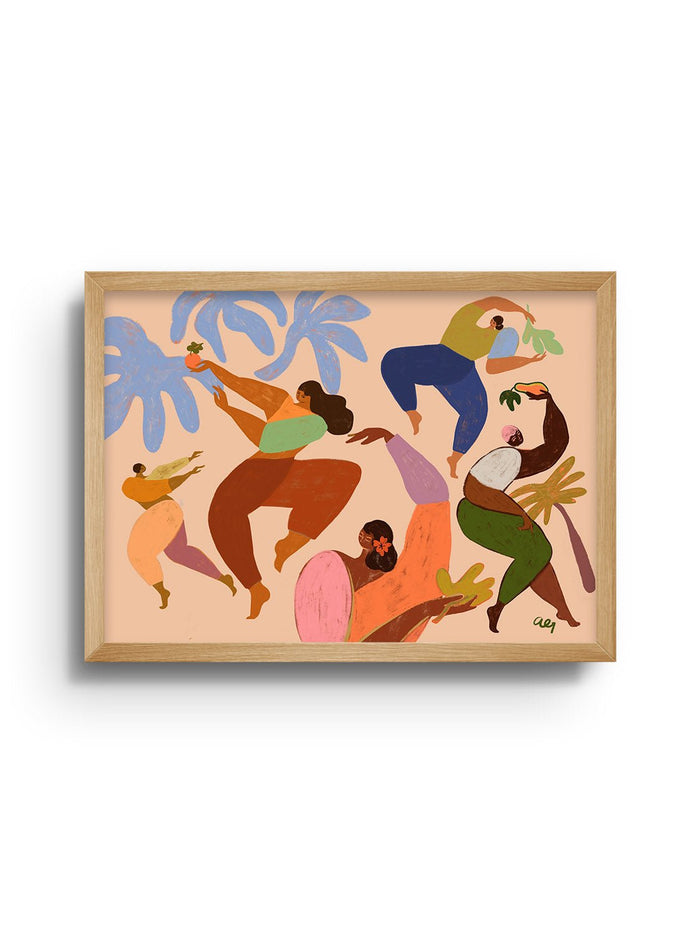 Dance Dance - Arty Guava - East Side Studio - Art Prints