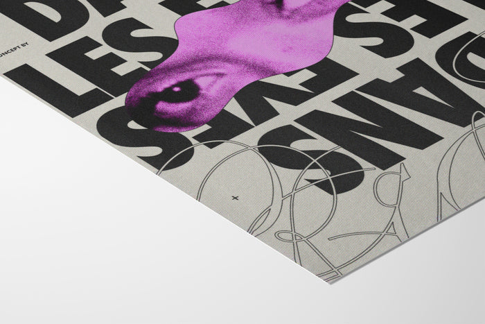 Dans les Yeux - Rīm Atelier - Fine Art Paper 200gsm |frame=Fine Art Paper 200gsm|