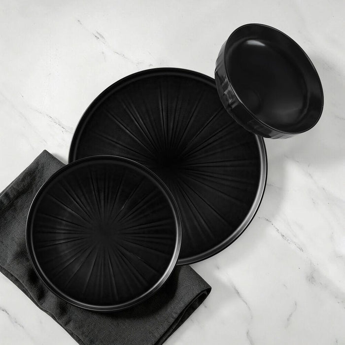 Desmond 12 Piece Bone China Dinnerware Set, Service for 4