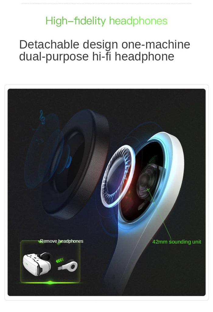 Dinosaur Horror VR Controller Glasses: Immersive, Realistic, Ergonomic: white, black VR headset, futuristic style