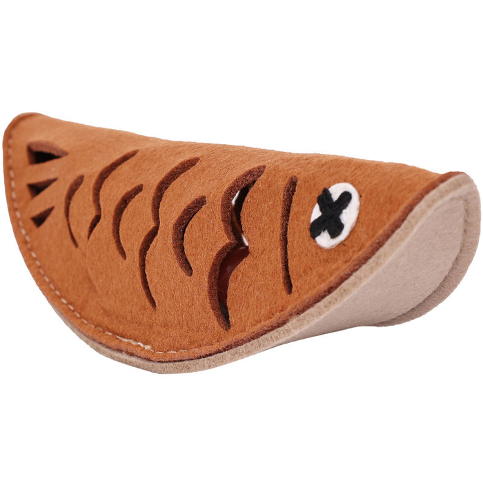 DogLemi Grill Fish Snuffle Toy